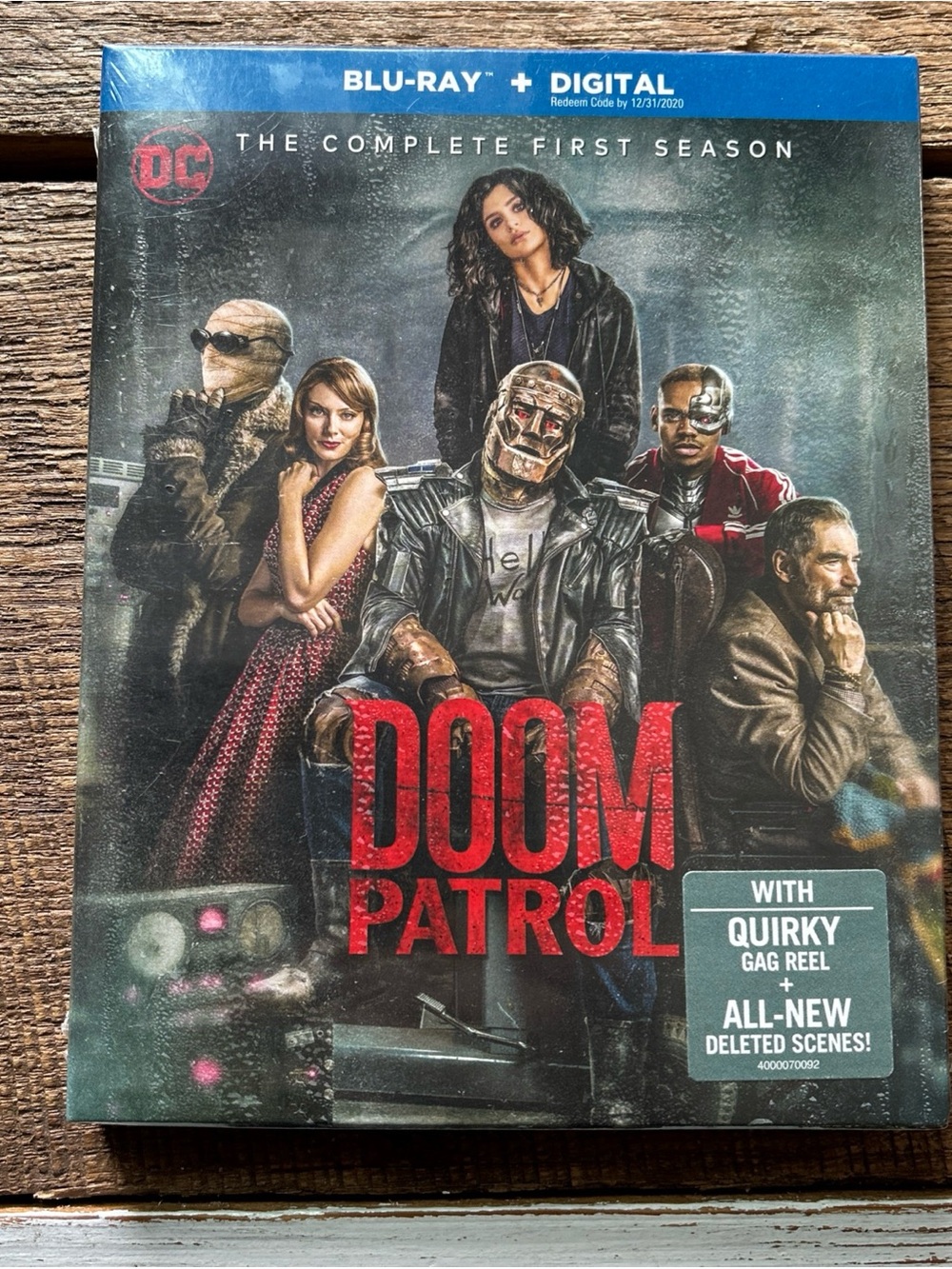 Doom Patrol The Complete First Season Blu-ray DC Comics Superheroes New Sealed